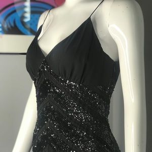 Calvin Klein 1930s style Little Black Dress